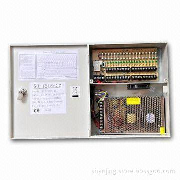 240W 4/9/18-channel AC/DC Power Supply, Used for CCTV Cameras